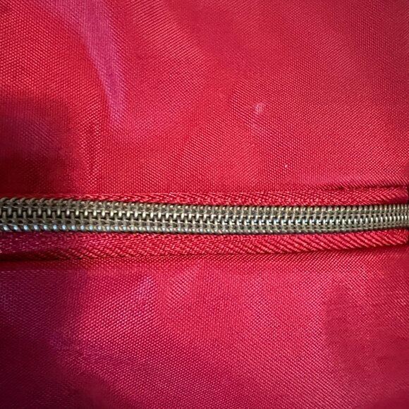 Travelon Anti-Theft Signature 3 Compartment Crossbody, Cayenne, Straight Pocket - Picture 7 of 11